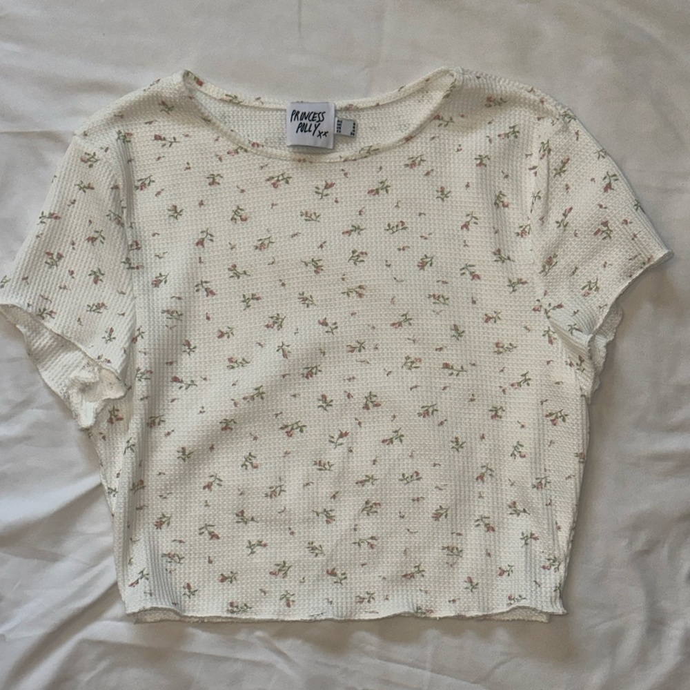 Princess Polly Floral crop top